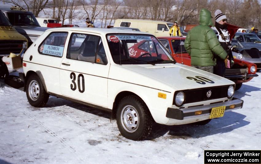 Roger Cardinal's VW Rabbit and Ken Ryba's Ford Pinto