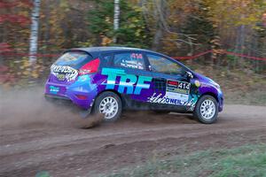 Imogen Thompson / Steve Harrell Ford Fiesta on SS5, Far Point I.