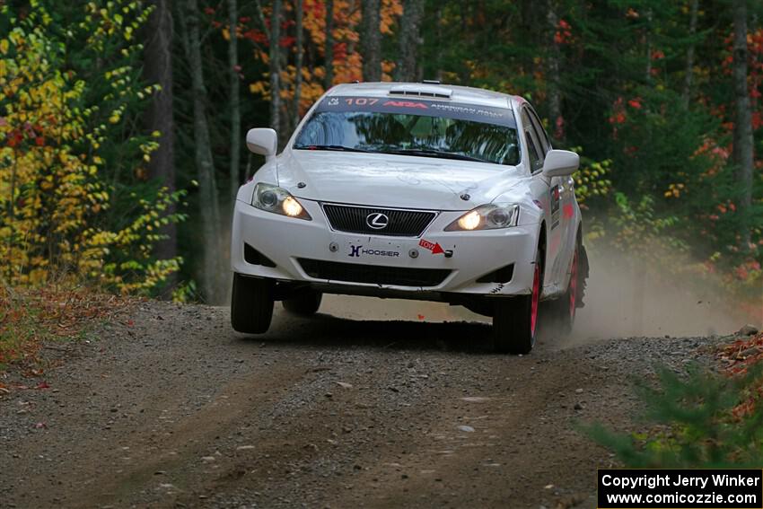 Richo Healey / Michelle Miller Lexus IS250 on SS10, Al's Playground II.