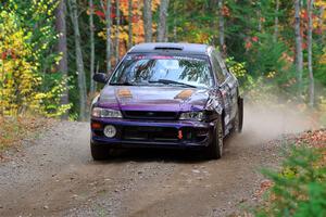 Andy Didorosi / Jamie Willetts Subaru Impreza on SS10, Al's Playground II.