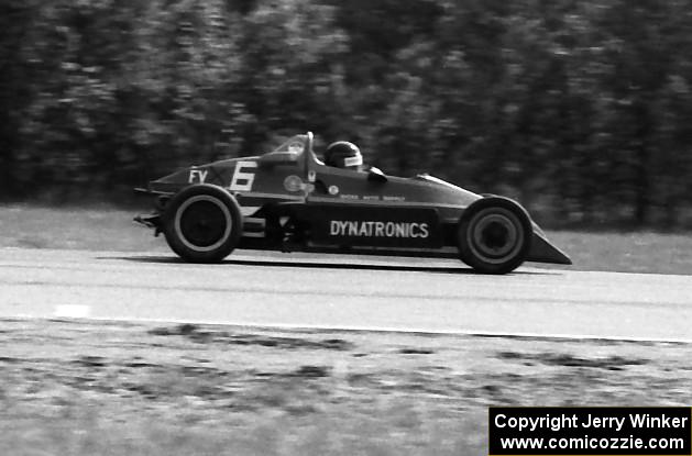 Jon Dekko's Tigger 80C Formula Vee during the driver's school.