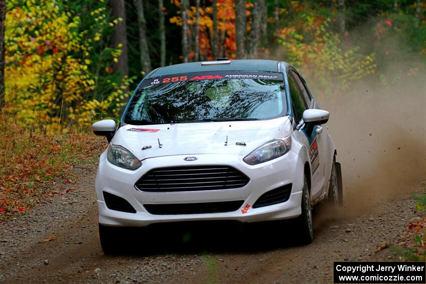Gary Klein / Morgan Engle Ford Fiesta R2 on SS10, Al's Playground II.