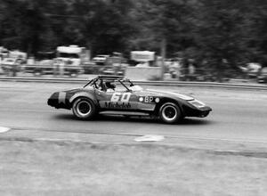 Roger Blink ran in GT-1 in his Chevy Corvette