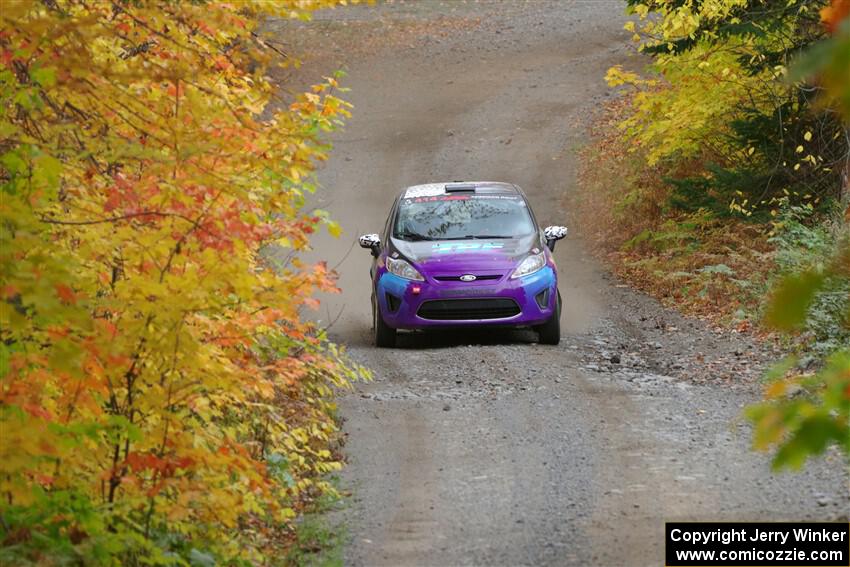 Imogen Thompson / Steve Harrell Ford Fiesta on SS13, Trouble I.
