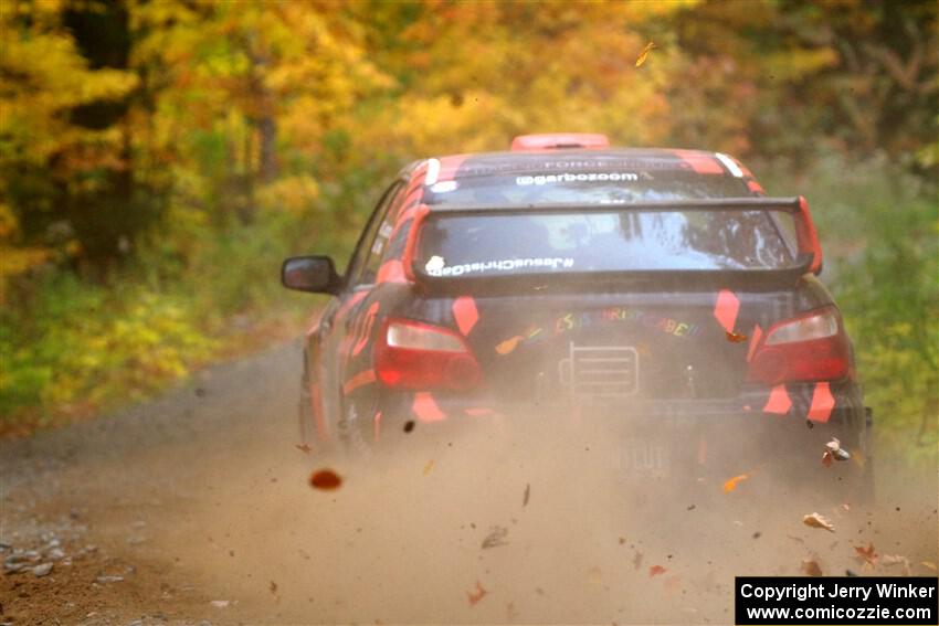 Gabe Jacobsohn / Jason Hack Subaru WRX STi on SS15, Double Trouble.