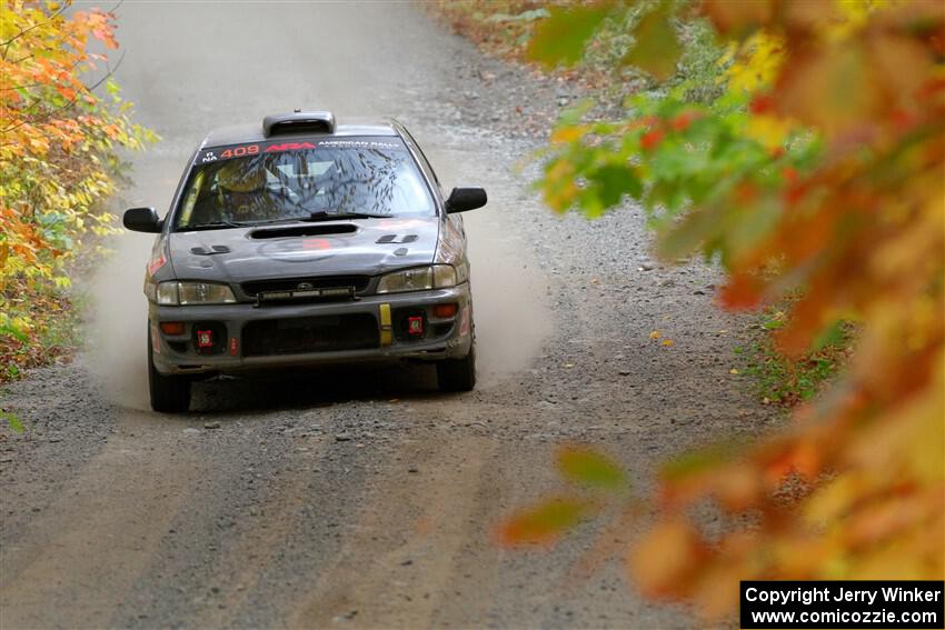 Dylan Gondyke / Zach Stewart Subaru Impreza on SS15, Double Trouble.