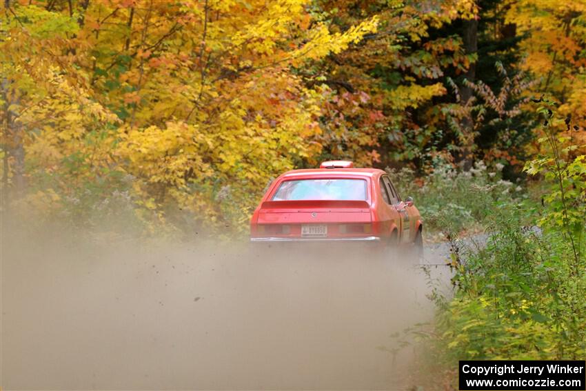 Mike Hurst / Randall Short Ford Capri on SS15, Double Trouble.