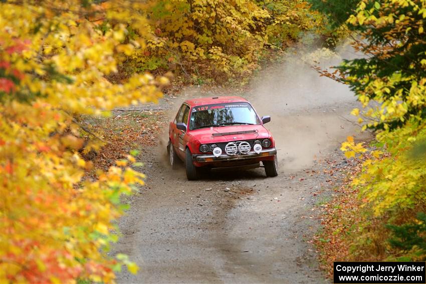 Levi Johnson / Griffin Johnson BMW 325e on SS15, Double Trouble.