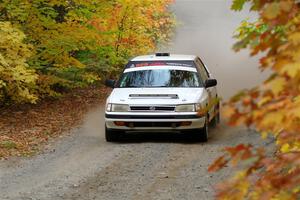 Nathan Coulter / Bryce Proseus Subaru Legacy on SS15, Double Trouble.