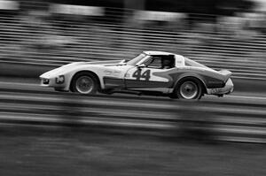 Jerry Hansen's Chevy Corvette led until the midpoint when the engine blew.