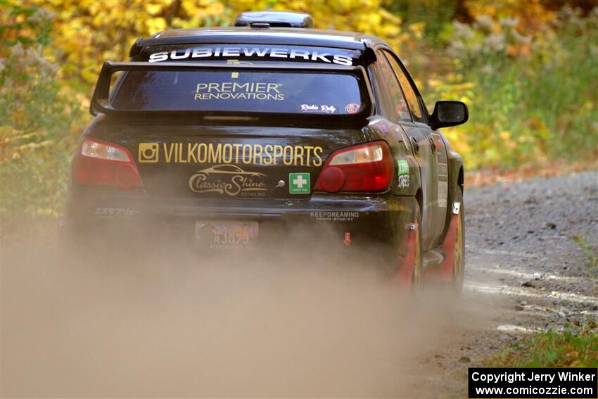 James Pryzbylkowski / Ethan Curtis Subaru WRX on SS15, Double Trouble.
