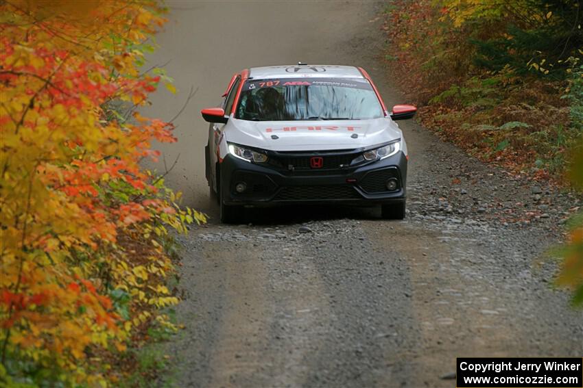 Gabriel Nieves / Oliver Kokenge Honda Civic Hatchback Sport on SS15, Double Trouble.