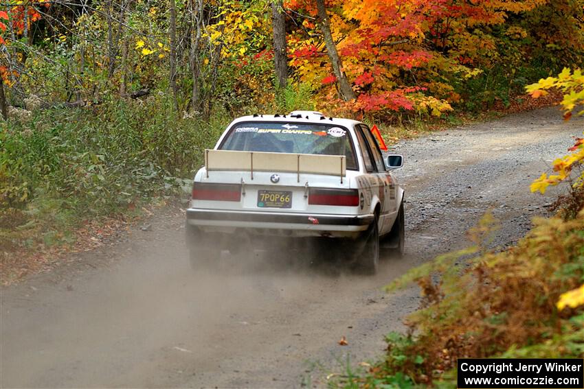 Keegan Helwig / Elena Huizar BMW 325i on SS15, Double Trouble.