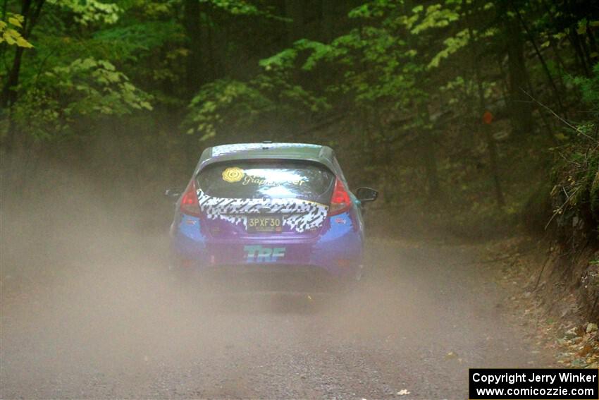 Imogen Thompson / Steve Harrell Ford Fiesta on SS16, Mount Marquette.