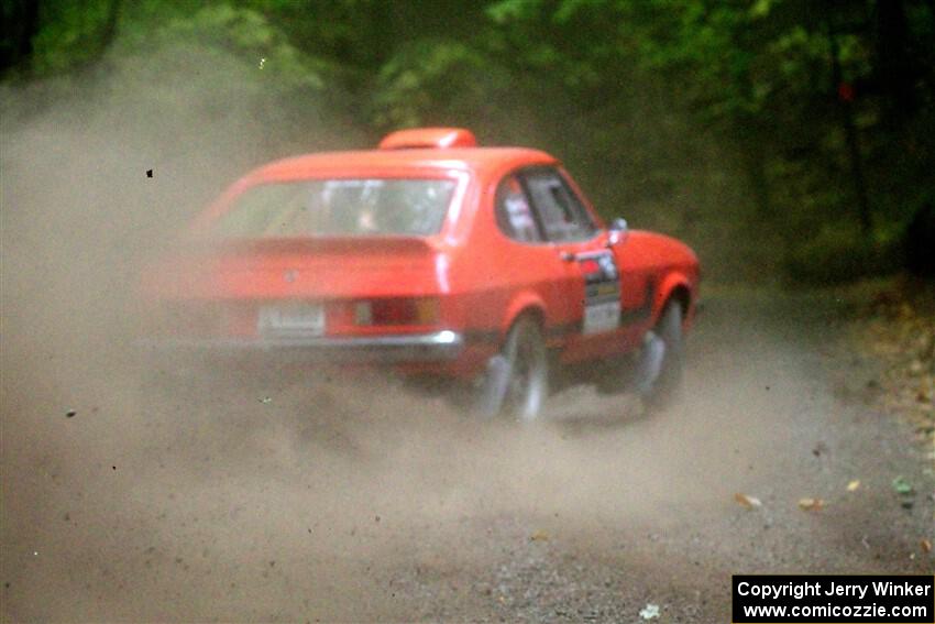 Mike Hurst / Randall Short Ford Capri on SS16, Mount Marquette.