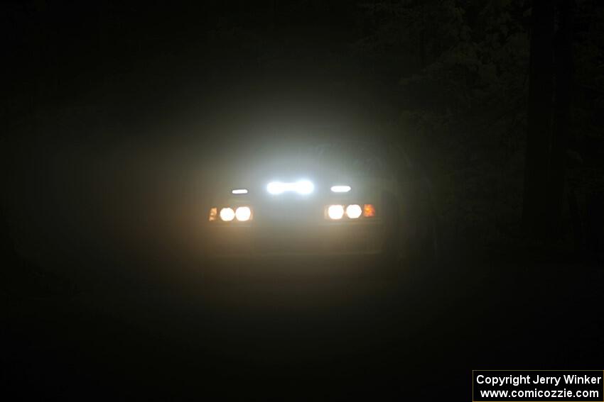 Matt Nykanen / Lars Anderson BMW 328i on SS16, Mount Marquette.