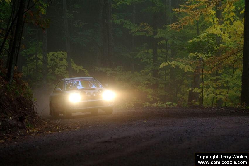 Madelyn Tabor / Sophia McKee Subaru Impreza 2.5RS on SS16, Mount Marquette.