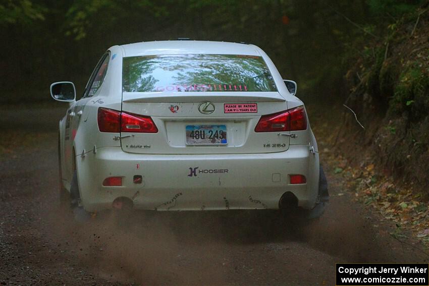 Richo Healey / Michelle Miller Lexus IS250 on SS16, Mount Marquette.