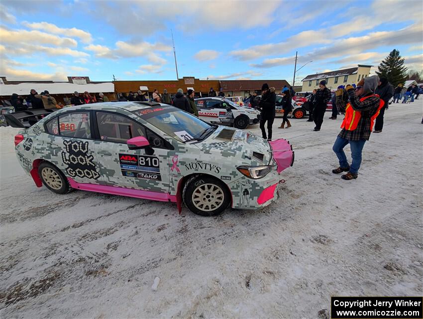 Brad Hayosh / Keegan Helwig Subaru WRX STi at parc expose.