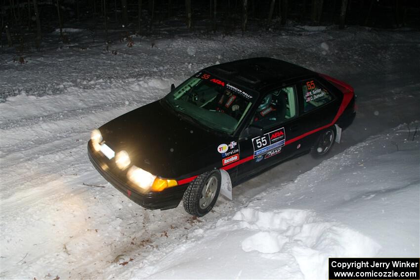 Russell Senior, Jr. / Cray Dumeah Ford Escort on SS1, Sage-Vondette.