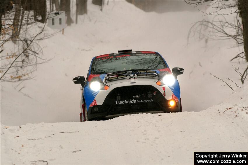 Mark Tabor / Kathryn Hansen Ford Fiesta ST on SS9, Old State-Huff I.