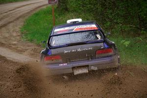 Dusty Peterke / Robert Judge Subaru Impreza on SS2, Kabekona I.
