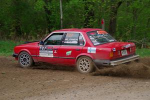 Levi Johnson / Lars Anderson BMW 325e on SS2, Kabekona I.