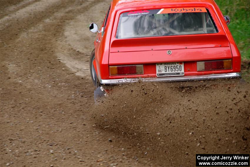 Mike Hurst / Randall Short Ford Capri on SS2, Kabekona I.