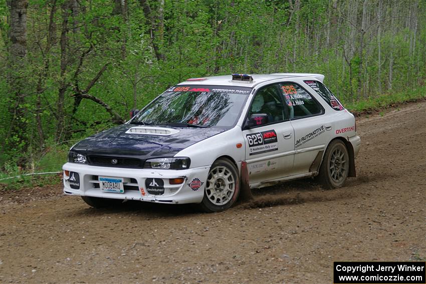 Aidan Hicks / John Hicks Subaru Impreza Wagon on SS2, Kabekona I.