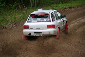 Aidan Hicks / John Hicks Subaru Impreza Wagon on SS2, Kabekona I.