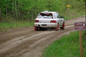Aidan Hicks / John Hicks Subaru Impreza Wagon on SS2, Kabekona I.