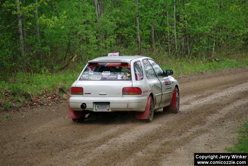 Aidan Hicks / John Hicks Subaru Impreza Wagon on SS2, Kabekona I.