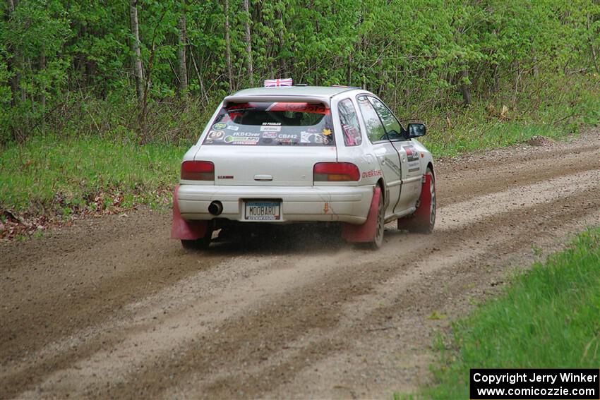 Aidan Hicks / John Hicks Subaru Impreza Wagon on SS2, Kabekona I.