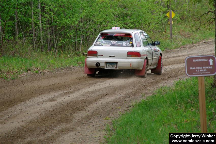 Aidan Hicks / John Hicks Subaru Impreza Wagon on SS2, Kabekona I.