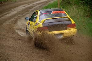 Steve Gingras / Katie Gingras Subaru Impreza on SS2, Kabekona I.