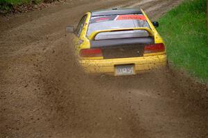Steve Gingras / Katie Gingras Subaru Impreza on SS2, Kabekona I.