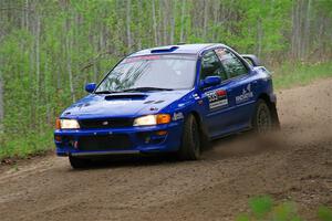 Connor Himes / Elliot Prusi Subaru Impreza on SS2, Kabekona I.