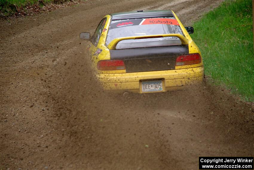 Steve Gingras / Katie Gingras Subaru Impreza on SS2, Kabekona I.