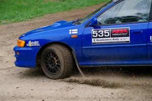 Connor Himes / Elliot Prusi Subaru Impreza on SS2, Kabekona I.
