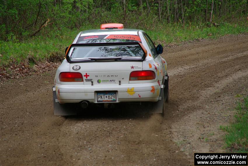 Richard Donovan / Andrew Rausch Subaru Impreza on SS2, Kabekona I.