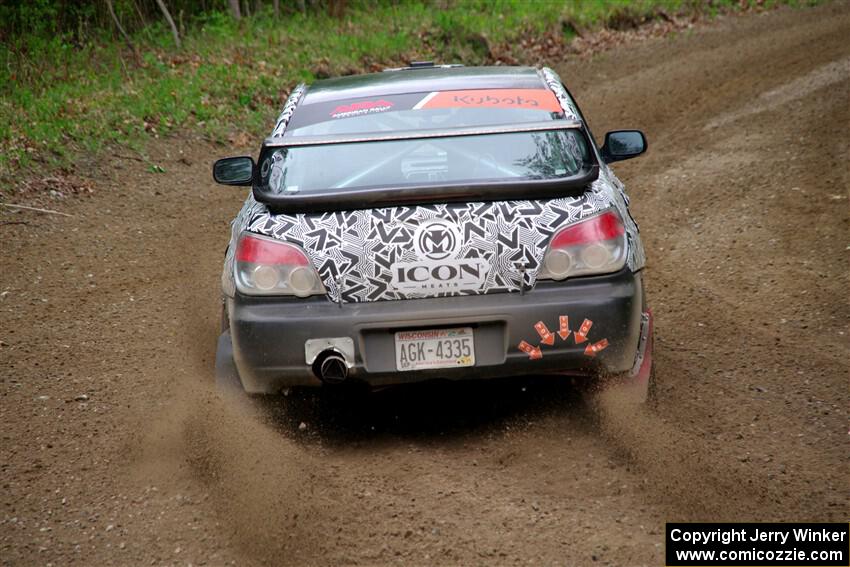 Peter Farrow / Jackson Sedivy Subaru WRX on SS2, Kabekona I.