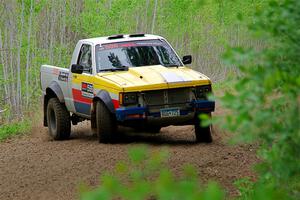 Scott Parrott / Shawn Silewski Chevy S-10 on SS2, Kabekona I.