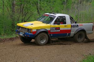 Scott Parrott / Shawn Silewski Chevy S-10 on SS2, Kabekona I.