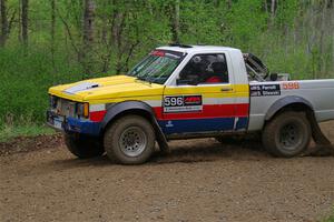 Scott Parrott / Shawn Silewski Chevy S-10 on SS2, Kabekona I.