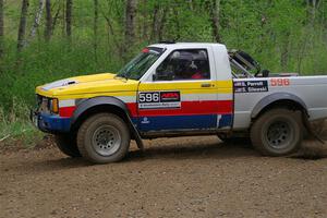 Scott Parrott / Shawn Silewski Chevy S-10 on SS2, Kabekona I.