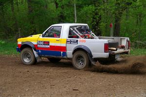Scott Parrott / Shawn Silewski Chevy S-10 on SS2, Kabekona I.