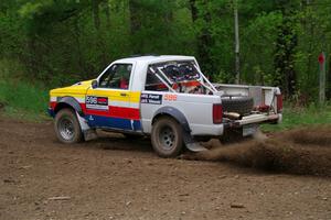 Scott Parrott / Shawn Silewski Chevy S-10 on SS2, Kabekona I.
