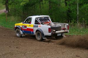 Scott Parrott / Shawn Silewski Chevy S-10 on SS2, Kabekona I.