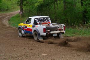 Scott Parrott / Shawn Silewski Chevy S-10 on SS2, Kabekona I.