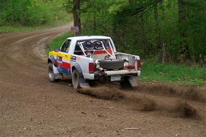 Scott Parrott / Shawn Silewski Chevy S-10 on SS2, Kabekona I.